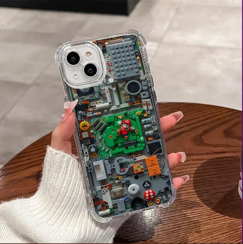 Mario Phone Case For OPPO Reno 13 11 8 12 Pro 13F 12F 7 7Z 8Z 5Z 6Z 8T 5G A78 A58 A38 A15 A16 A17 A3S A5S A54 A3 Pro A3X Funda