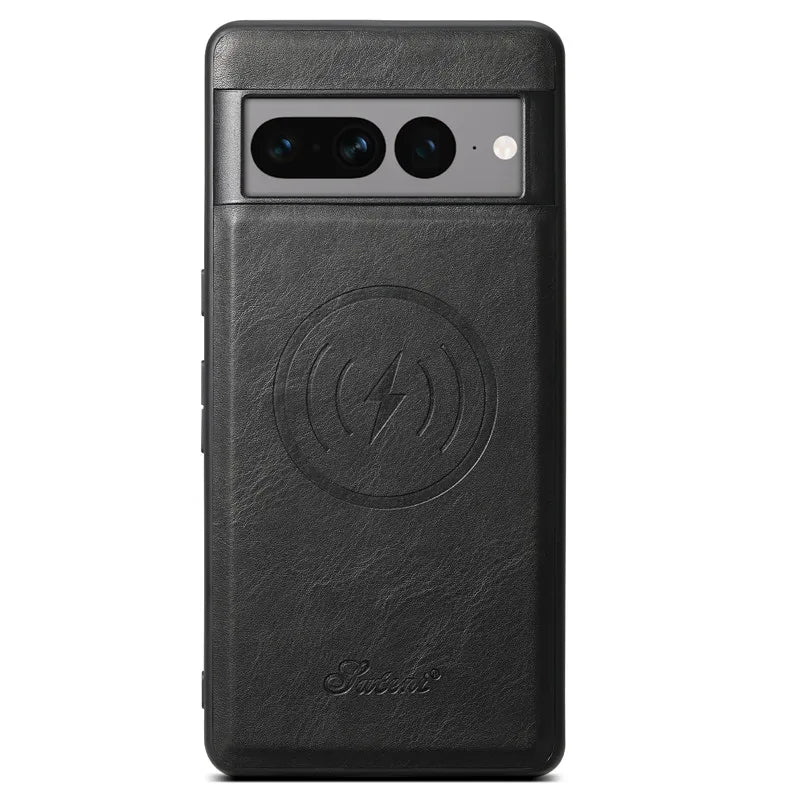 Magsafe Wallet Phone Case Card Holder Leather Magnetic Pocket Cover Case For Google Pixel 9 10 Pro 8 7 6 Pro 6A 7A Pixel8Pro