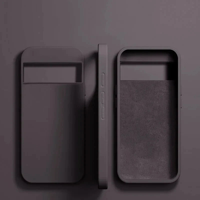 Luxury Original Liquid Silicone Phone Cases For Google Pixel 8 6 7 Pro 6A 7A Case For Google Pixel 8 7 Pro Shockproof Soft Cover