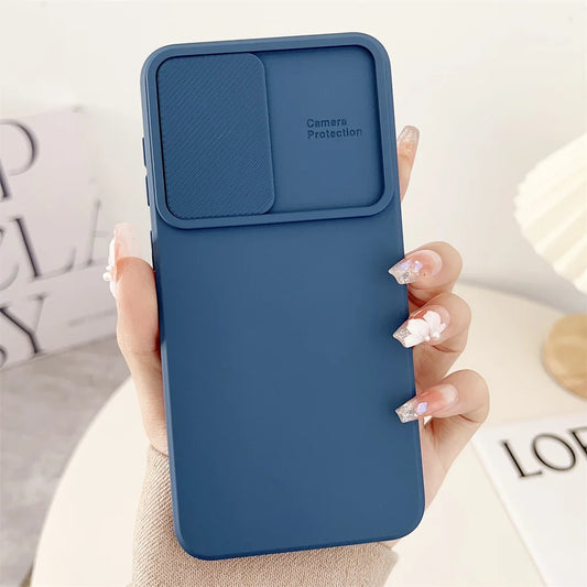 Slide Camera Protection Case For Samsung S25 A16 A06 S24 S23 S22 S21 Ultra Plus FE A34 A24 A14 A54 A73 A53 A33 A51 A55 A35 Cover