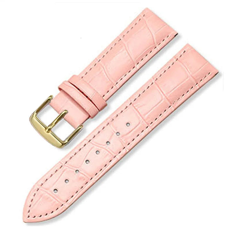 Universal Replacement Leather Watch Strap Leather Watchband for Men Women 12mm 14mm 16mm 18mm 19mm 20mm 21mm 22mm Watch Band