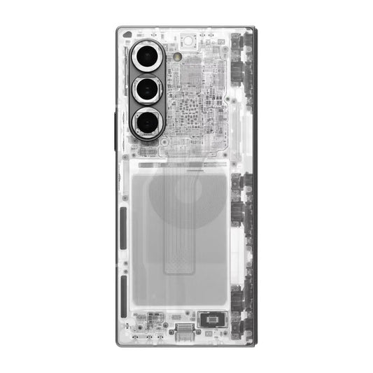 Skin For Samsung Galaxy Z Fold 6 Sticker Fold 5 Fold 4 7 Back Film Protective Decal Wrap Full Cover Protector