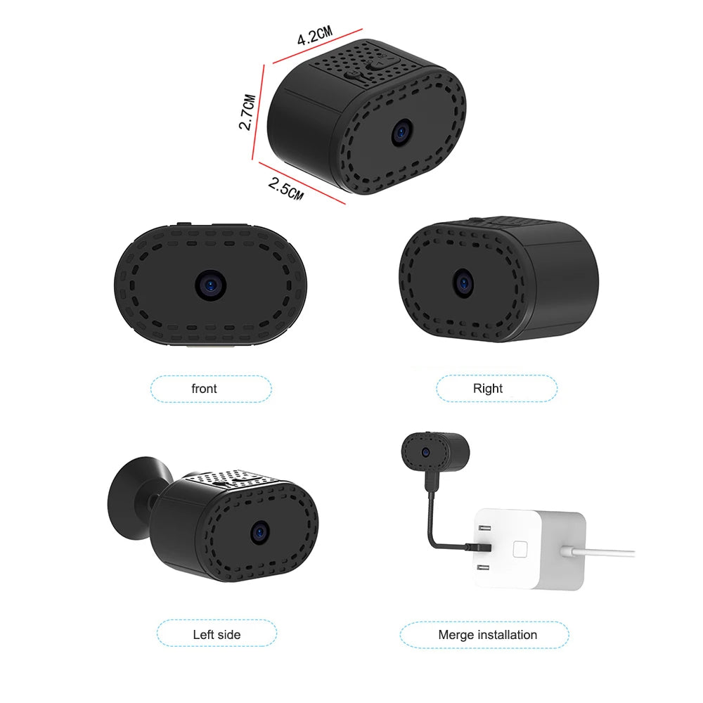 Mini Cameras Wireless WiFi Remote Monitor Camera Super Small P2P Smart camera Home security Tiny IP Camera