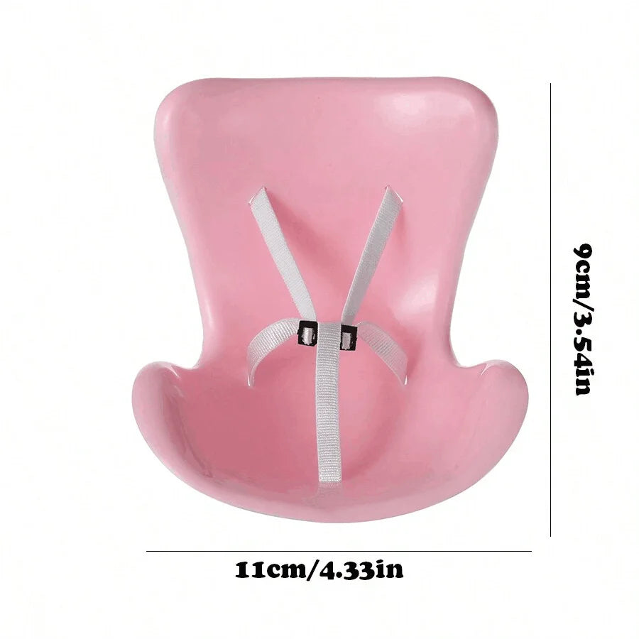1PC Car Safety Chair Doll Toy Accessories Car Air Conditioner Air Outlet Aromatherapy Clip Car Safety Seat Ornament Chair