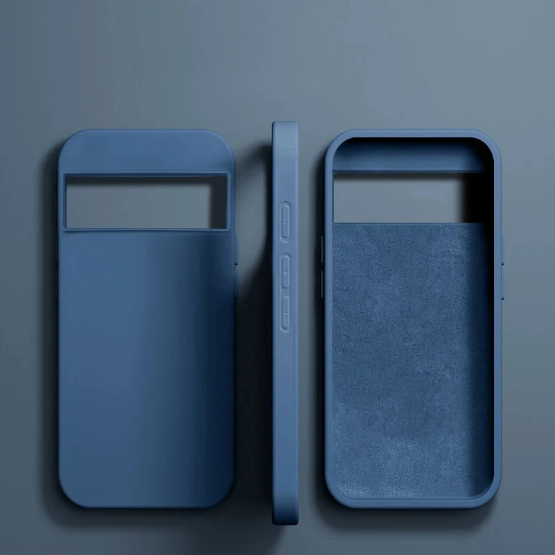 Luxury Original Liquid Silicone Phone Cases For Google Pixel 8 6 7 Pro 6A 7A Case For Google Pixel 8 7 Pro Shockproof Soft Cover
