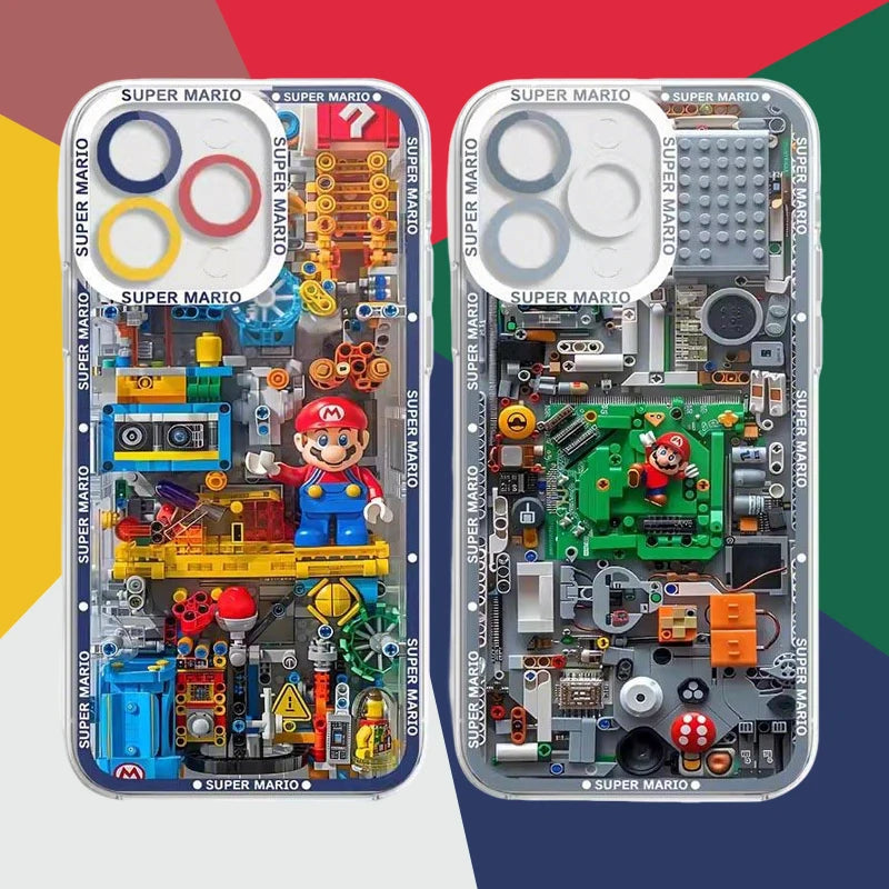 M-Mario Cool Case For Xiaomi POCO X6 X7 X5 Pro X3 NFC F3 F5 F6 F7 Ultra M5S C65 M7 M6 Pro 4G 5G 14T 13T 12T 11T 14 11 Lite 5G NE