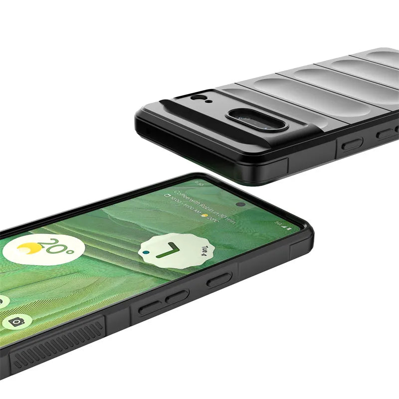 For Google Pixel 7 Case Google Pixel 7 Pro 6A Cover Cases Skin-Friendy Shockproof Silicone Phone Back Cover For Google Pixel 7
