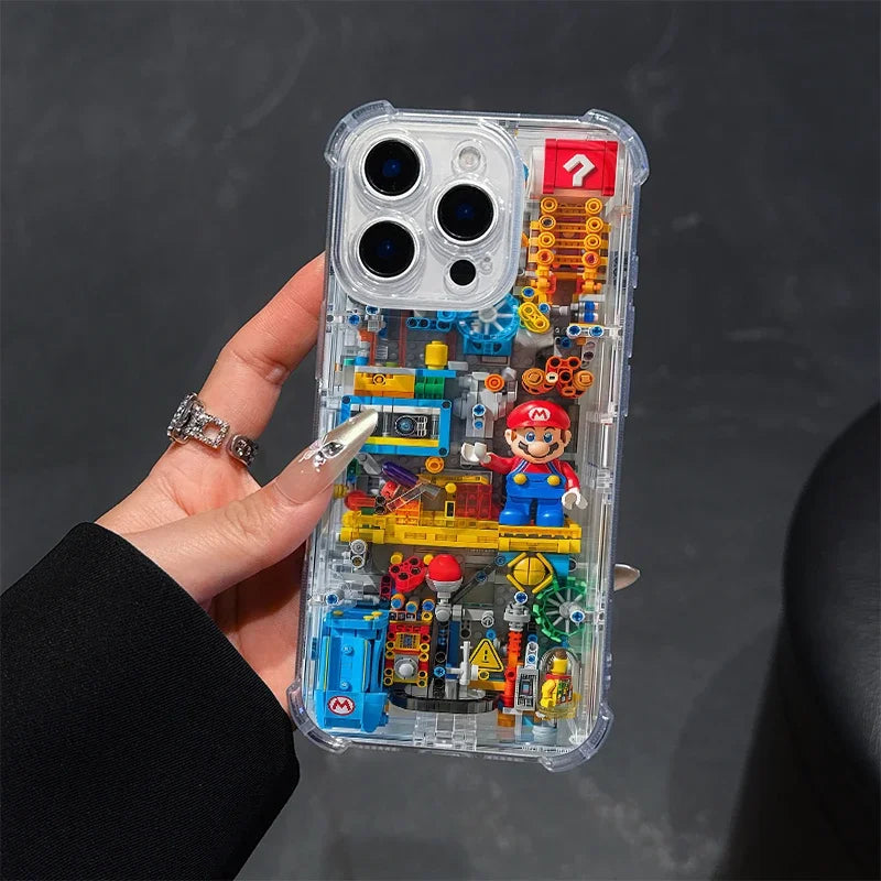 Mario Phone Case For OPPO Reno 13 11 8 12 Pro 13F 12F 7 7Z 8Z 5Z 6Z 8T 5G A78 A58 A38 A15 A16 A17 A3S A5S A54 A3 Pro A3X Funda