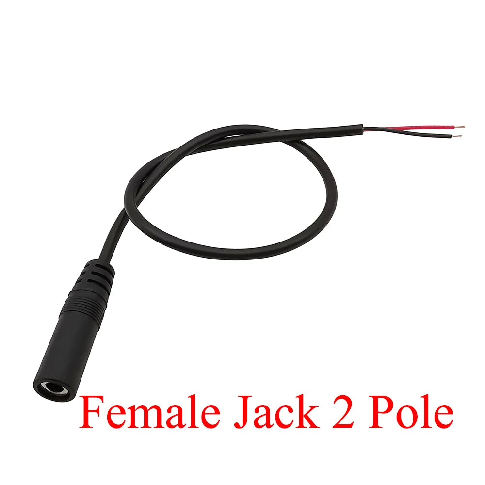 1/2/3/5Pcs 3.5mm Audio Cable Connector 2 3 4 Pole Mono Stereo Male Plug Female Jack Extension Wire AUX Headphone DIY Repair 30cm