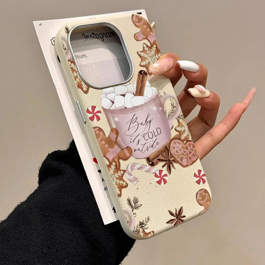 Christmas Winter-Themed Coffee Design Phone Case For Xiaomi 14T Cases Xiaomi 14T Pro 13T 13T Pro Mi 11 Lite 5G Soft TPU Cover