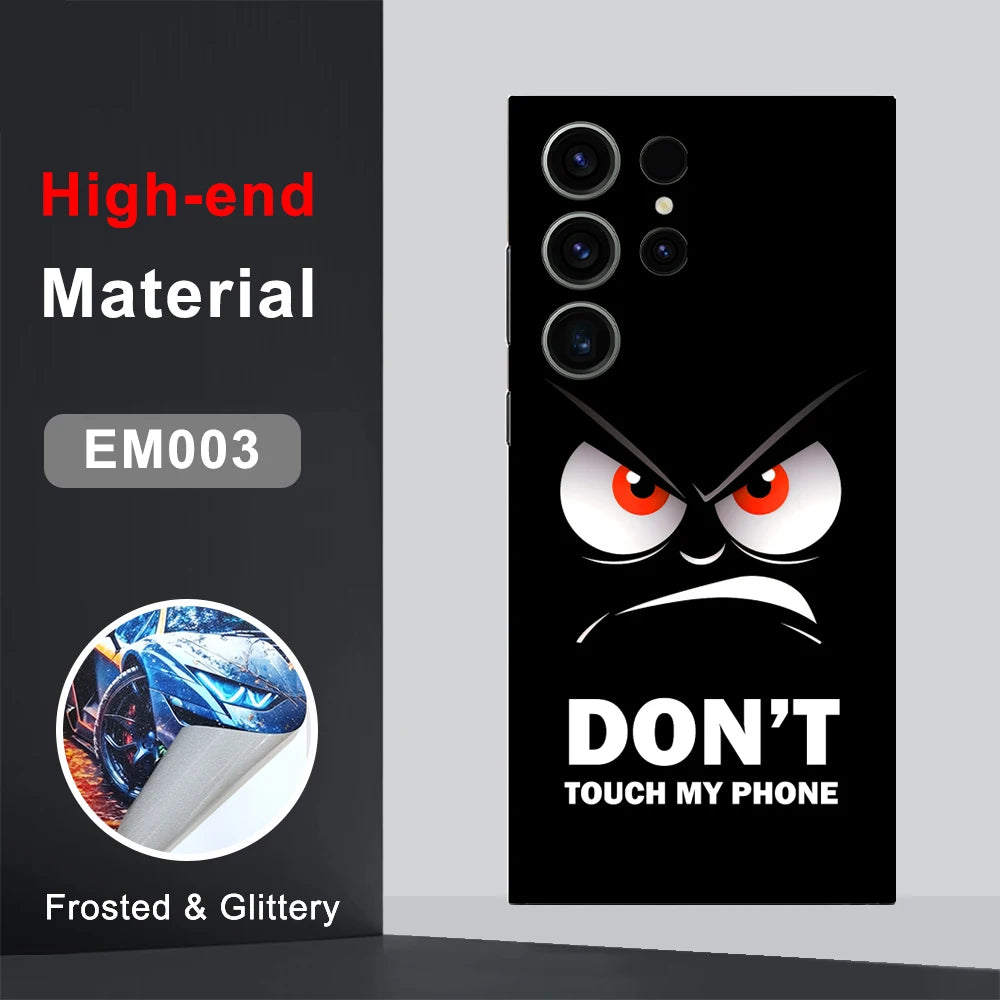 CASEKiTTY Skin For Galaxy S24 Ultra Back Film Samsung S23 Ultra Sticker S22 Plus Protective Decal Wrap Screen Protector No Case