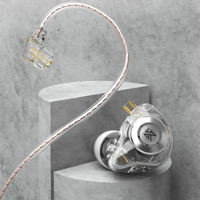 KZ EDX PRO EDXPRO 10mm Dual Magnetic Circuit Dynamic Drive Earphone 2PIN Cable Excellent Sound Quality Performance