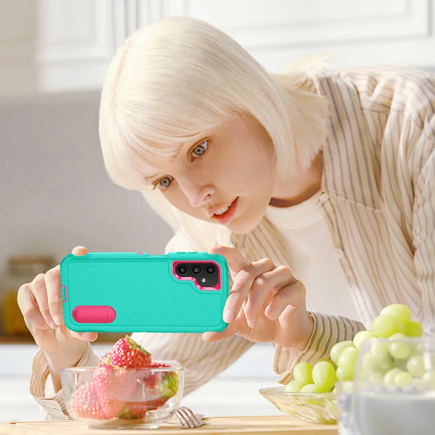 Anti-Shock Strong Cover Cases for Samsung Galaxy A54 5G A56 A36 A16 A15 A14 A53 A13 S23 FE S24 S25 Ultra edge S22 Plus Phone Bag