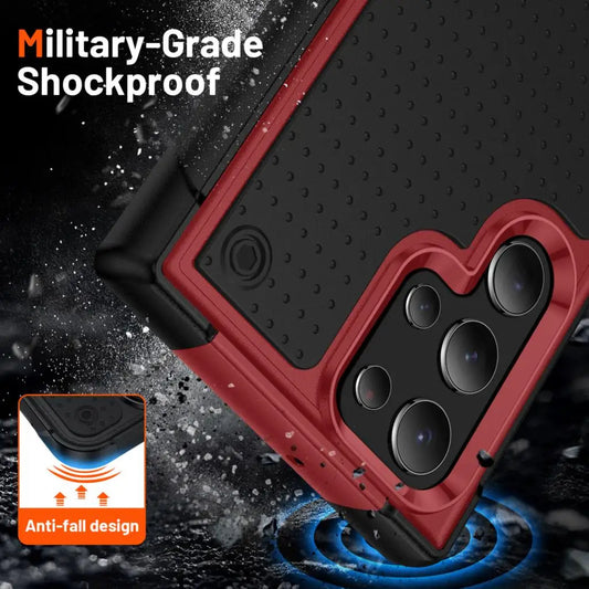 Shockproof Armor Case For Samsung Galaxy S22 Ultra S23 S22 Plus S21 FE S20 A53 A73 A33 A12 Hybrid Rugged PC Silicon Phone Cover