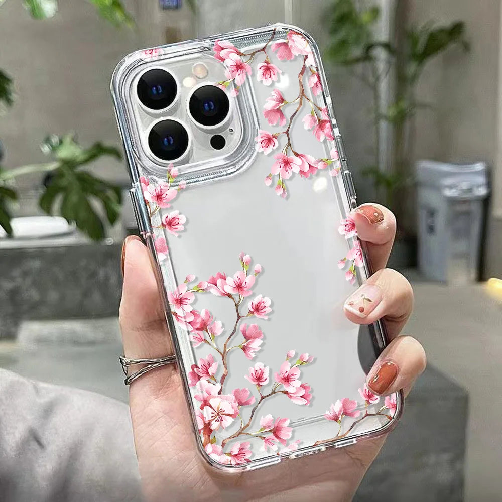 Clear Case For Samsung Galaxy A54 5G A55 A35 A34 A15 S24 Ultra S23 FE S22 S21 S25 Plus A16 A06 A05 Soft Shockproof Fundas Cover