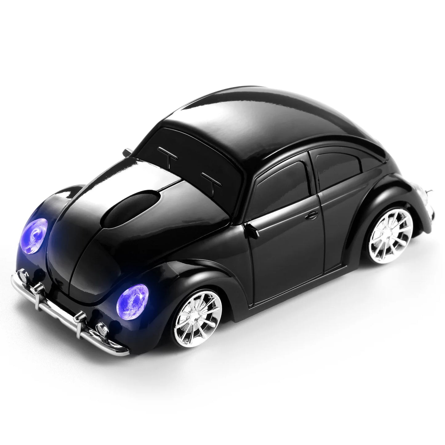 Cool Wireless Mini Classic Car-Shape Roller Mouse 2.4G Optical Ergonomic Computer Mice Game PC Laptop Universal Creative Gifts