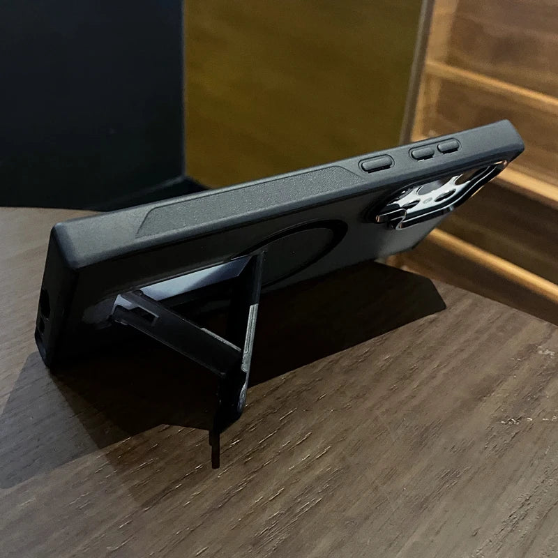 Kickstand Bracket Stand Holder For Magsafe Case for Samsung Galaxy S25 S24 S23 Ultra Plus Magnetic Wireless Charging Cover Funda