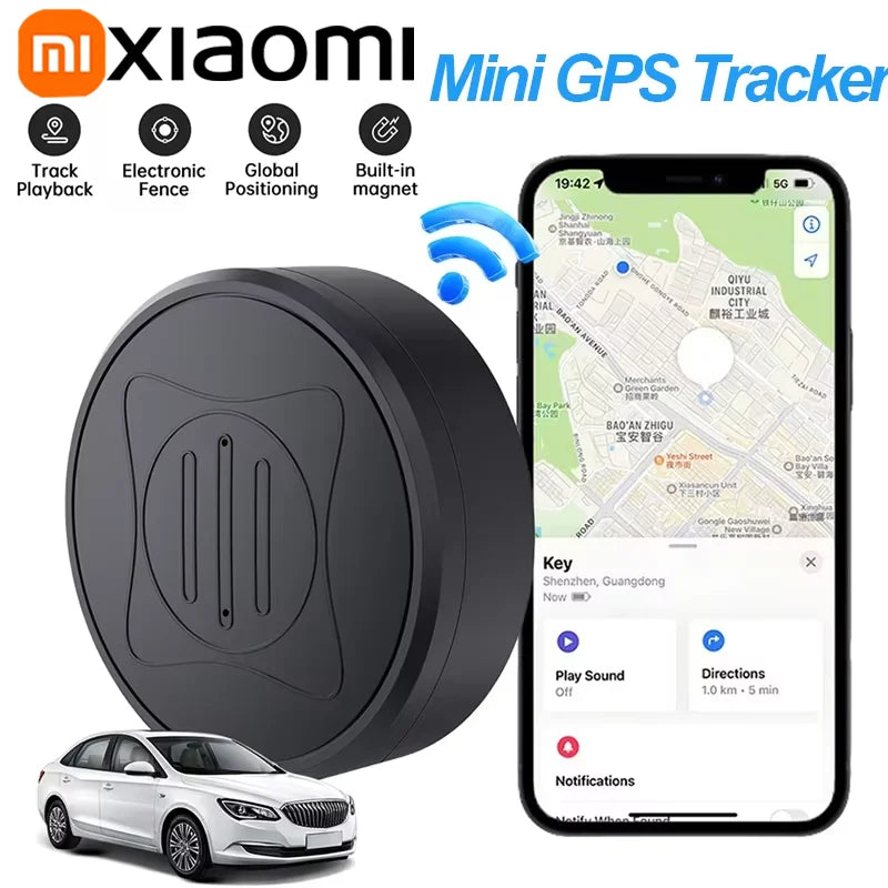 Xiaomi GPS Tracker Strong Magnetic Car Anti-Lost Device Pet Kids Bag racking For IOS Android Smart Finder Locator Accessories