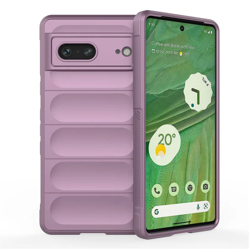 For Google Pixel 7 Case Google Pixel 7 Pro 6A Cover Cases Skin-Friendy Shockproof Silicone Phone Back Cover For Google Pixel 7