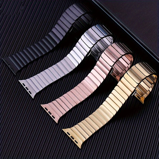 Titanium Strap For Apple watch Band 40 46 42 44 45 49mm Stainless Steel Wristband Strap For iWatch Series 10/9/8/7/6/5/4 Ultra