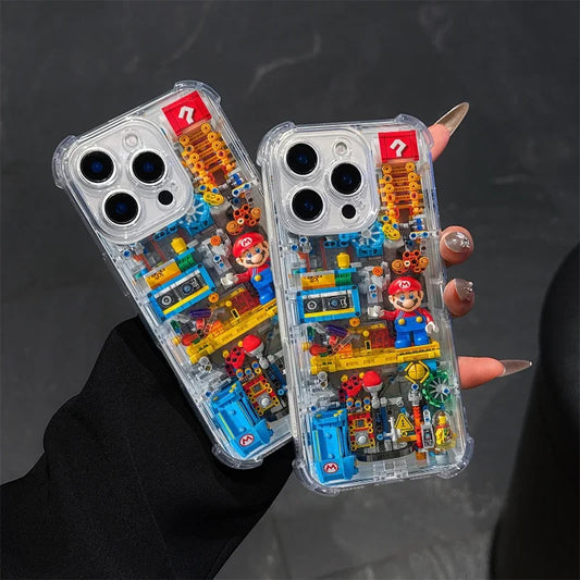 Mario Phone Case For OPPO Reno 13 11 8 12 Pro 13F 12F 7 7Z 8Z 5Z 6Z 8T 5G A78 A58 A38 A15 A16 A17 A3S A5S A54 A3 Pro A3X Funda