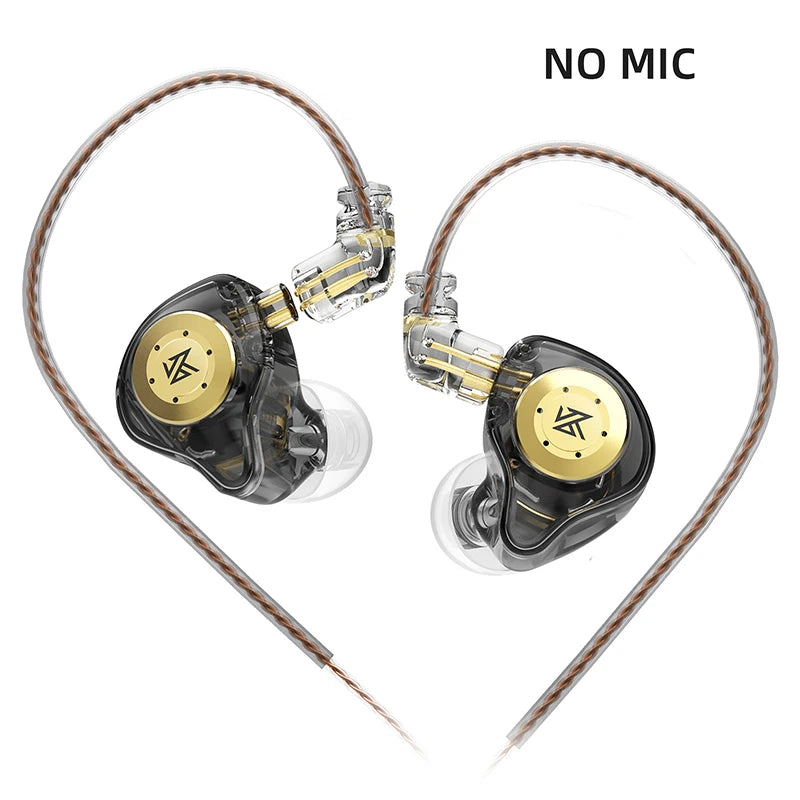 KZ EDX PRO EDXPRO 10mm Dual Magnetic Circuit Dynamic Drive Earphone 2PIN Cable Excellent Sound Quality Performance