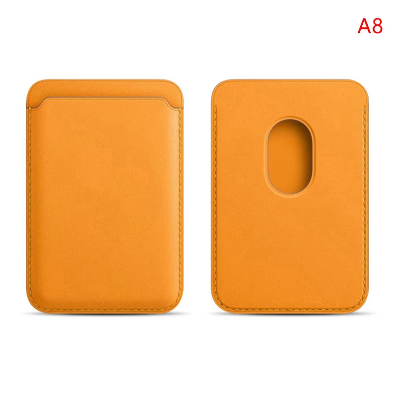 Luxury For Magsafe Magnetic Leather Wallet Case For iPhone 13 17 16 14 Pro Max 15Pro S25 Card Holder Phone Bag Cover Accessories