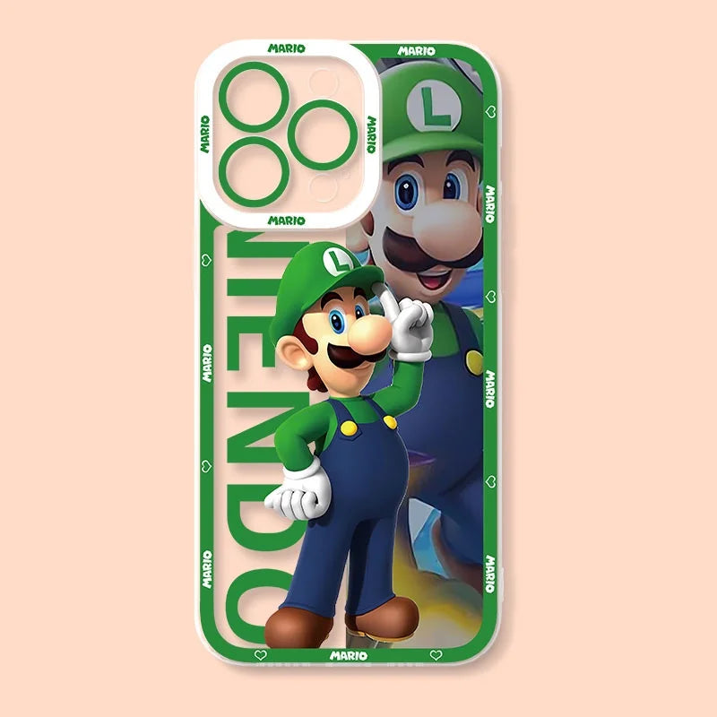 Super Mario Bros Game Phone Case for Xiaomi Redmi Note 13 14 Pro Plus 5G 12 4G 12S 13C 12C 10C 11 10 10S 11S 9S 9 8 A3 Cover