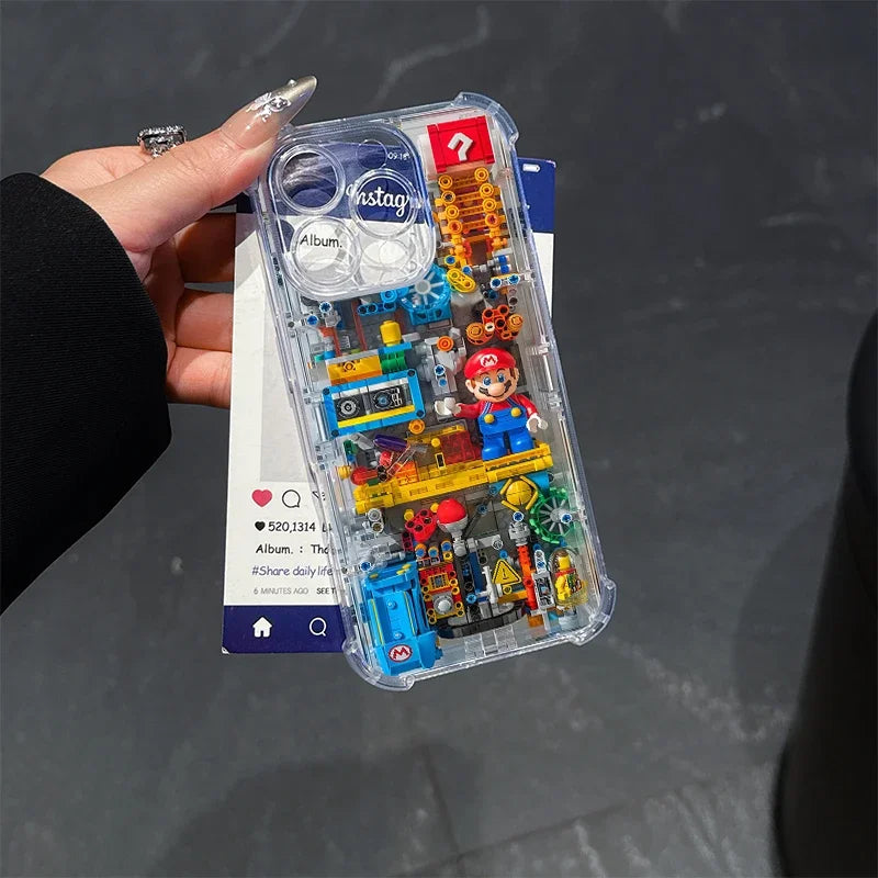 Mario Phone Case For OPPO Reno 13 11 8 12 Pro 13F 12F 7 7Z 8Z 5Z 6Z 8T 5G A78 A58 A38 A15 A16 A17 A3S A5S A54 A3 Pro A3X Funda