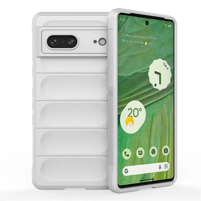 For Google Pixel 7 Case Google Pixel 7 Pro 6A Cover Cases Skin-Friendy Shockproof Silicone Phone Back Cover For Google Pixel 7