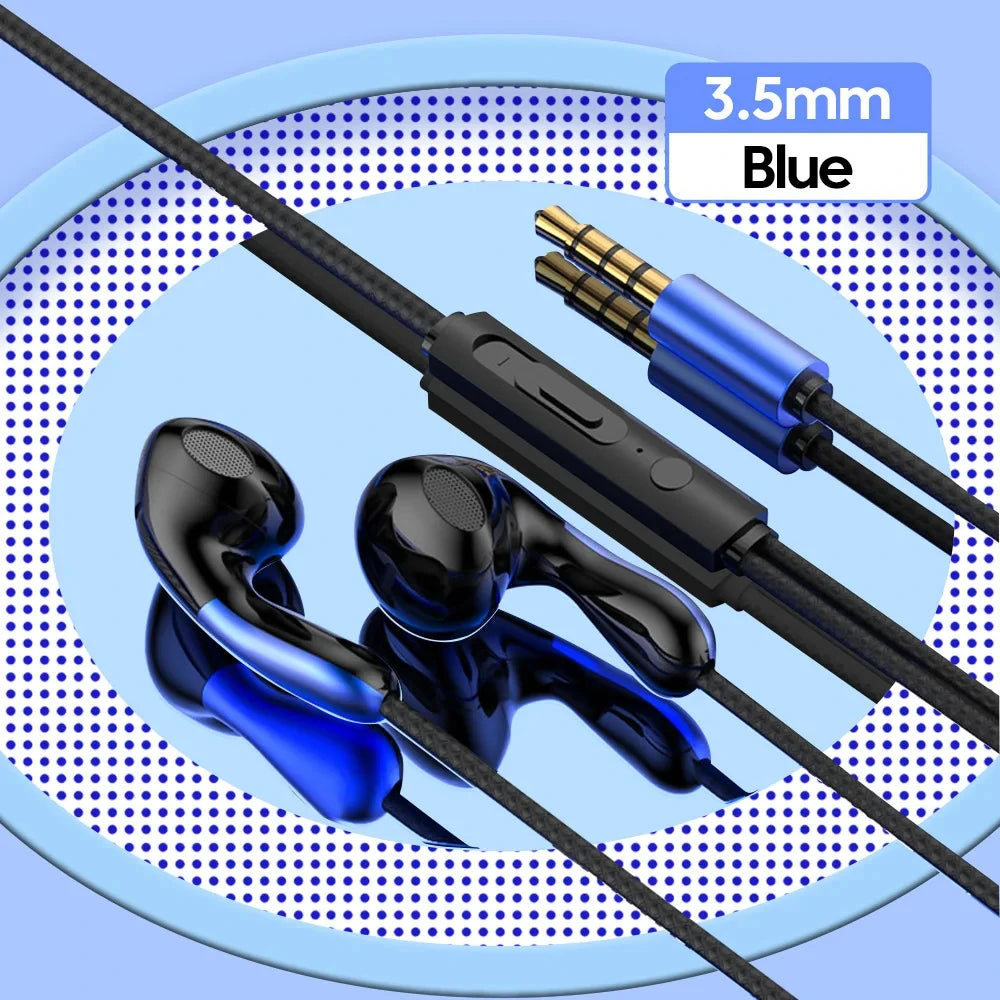 Type C Wired Earphone For Samsung Galaxy S24 S23 S22 Ultra USB-C Headphones A53 A52 A34 A54 Note 20 10 3.5mm Jack Earbud Headset