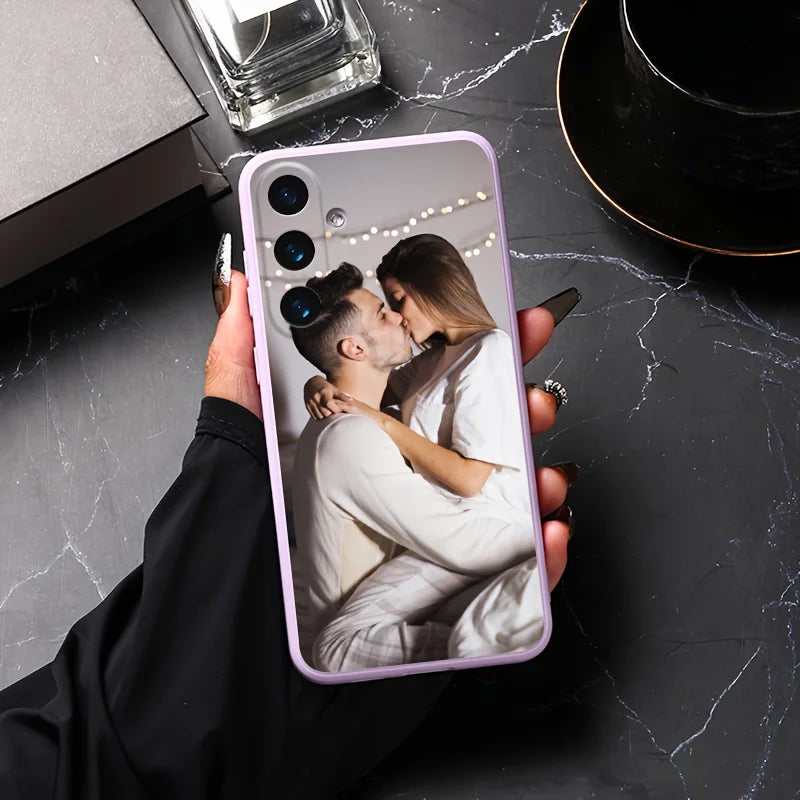 DIY Photo Customized Case For Samsung Galaxy A55 A54 A53 A52 Case A35 34 S25 S24 S23 S22 S21 S20 Ultra Plus FE TPU Soft Cover