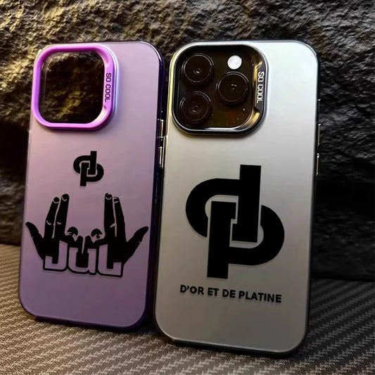 Rapper JuL C'est Pas Des Lol Case for iPhone 16 15 14 13 12 11 Pro Max XS X XR 8 7 Plus SE 2020 Shockproof Plating Matte Cover