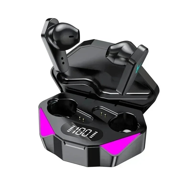 NEW X15 TWS Earphones Bluetooth Wireless Gamer Headphones 65ms Low Latency Earbuds Fone Headset Gamer With Mic Handfree