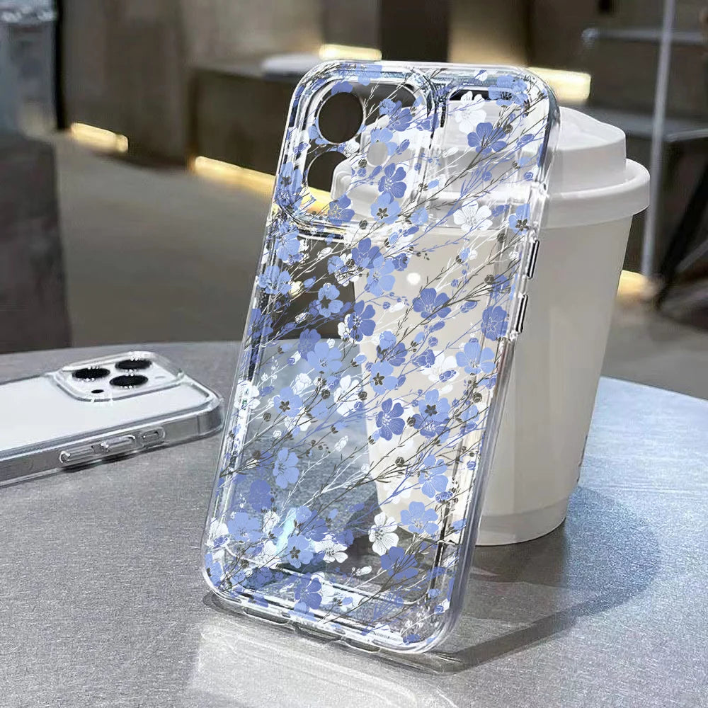 Clear Case For Samsung Galaxy A54 5G A55 A35 A34 A15 S24 Ultra S23 FE S22 S21 S25 Plus A16 A06 A05 Soft Shockproof Fundas Cover