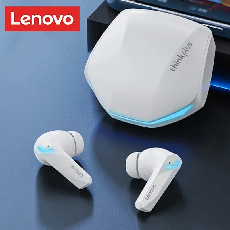 Lenovo GM2Pro Wireless Bluetooth Headset LED Light Waterproof Noise Cancelling Earbuds Wireless Headphones Bluetooth Earphones