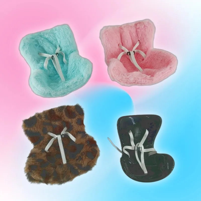 15-17cm Car Doll Seat For Labubu Doll Safety Seat Cute Doll Air Outlet Aromatherapy Decoration Car Interior Decoration