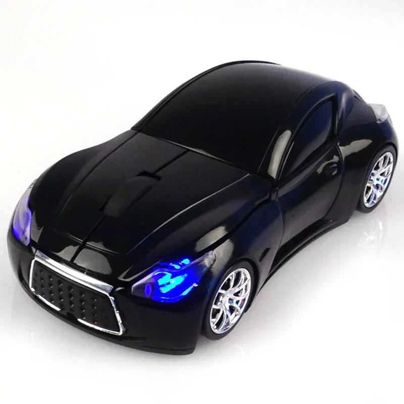 InfiCar Wireless Mouse Cute Novelty Creative Laptop Desktop Computer Sports Car Mouse Gift