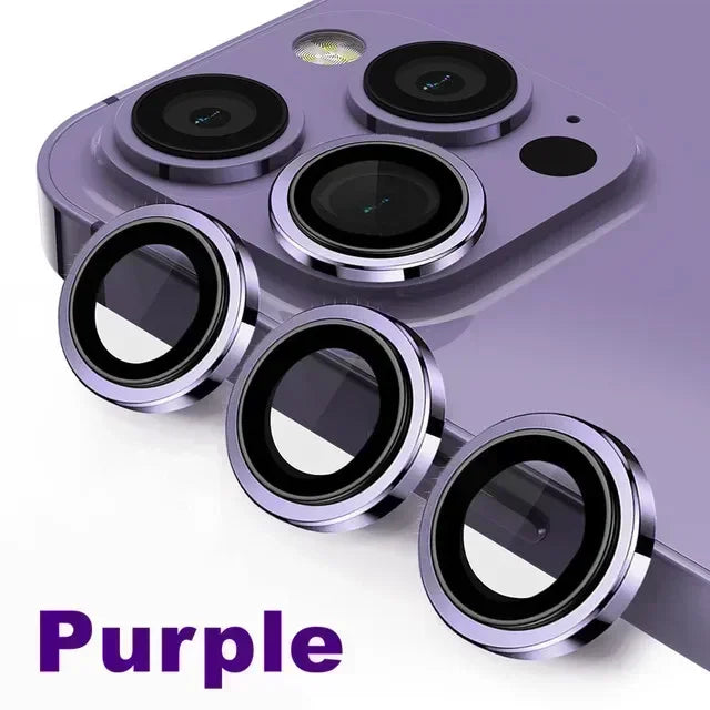 3Pcs Metal Lens Protector Glass For iPhone 16 13 12 11 14 15 Pro Max Mini Camera Lens Protection Film For iPhone 16 14 15 Plus