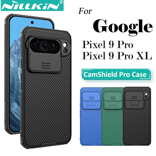 Nillkin For Google Pixel 9 Pro XL Pixel9Pro CamShield Pro Case with Slide Camera Cover Protector Hard PC+TPU Cover