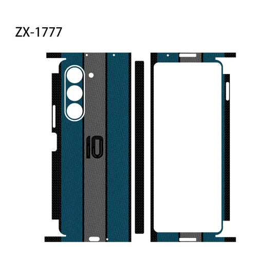 Skin Wrap For Galaxy Z Fold 7 6 Back Film Samsung Z Fold 5 Protective Decal Fold 4 Fold 3 Sticker Back Screen Protector