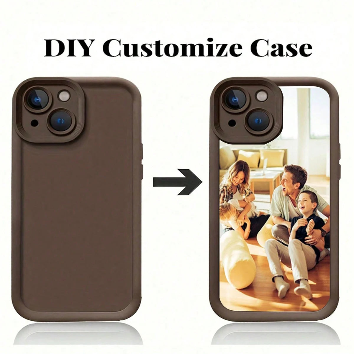 DIY Personalized photos Customized Frosted Case For iPhone 16 15 14 13 12 11 Pro Max SE 2020 2022 XS XR MAX back cover cases