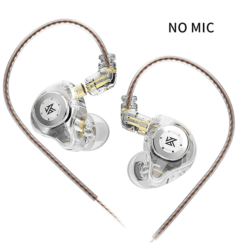 KZ EDX PRO EDXPRO 10mm Dual Magnetic Circuit Dynamic Drive Earphone 2PIN Cable Excellent Sound Quality Performance