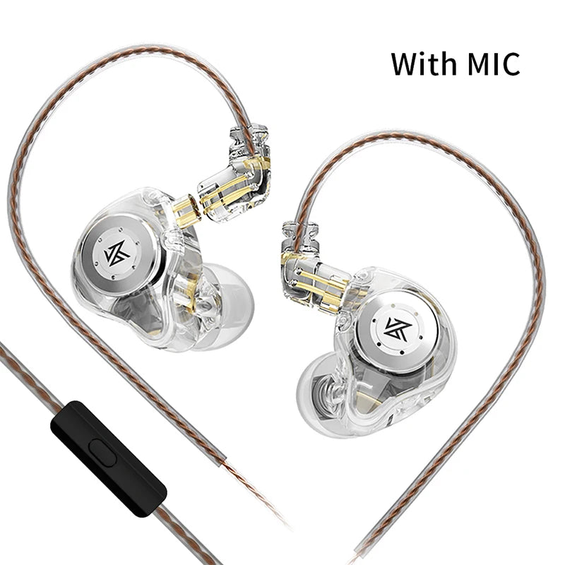 KZ EDX PRO EDXPRO 10mm Dual Magnetic Circuit Dynamic Drive Earphone 2PIN Cable Excellent Sound Quality Performance