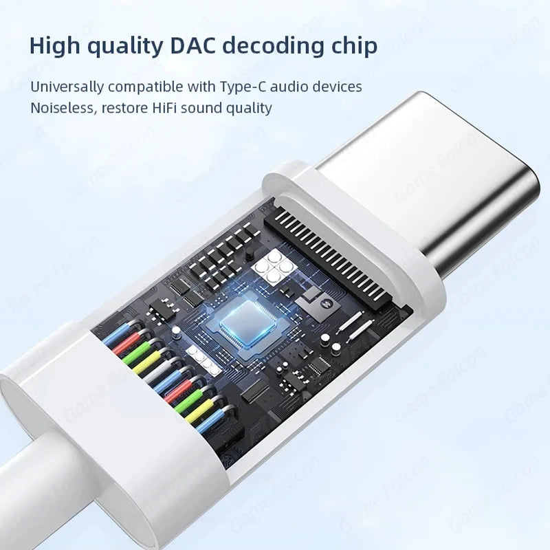 Type C Wired Earphone For Samsung Galaxy S24 S23 S22 Ultra USB-C Headphones A53 A52 A34 A54 Note 20 10 3.5mm Jack Earbud Headset
