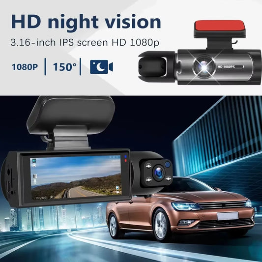 1080P HD WiFi Dash Cam for Car DVR Camera Video Recorder Auto Night Vision WDR Voice Control Wireless 24H Parking Mode