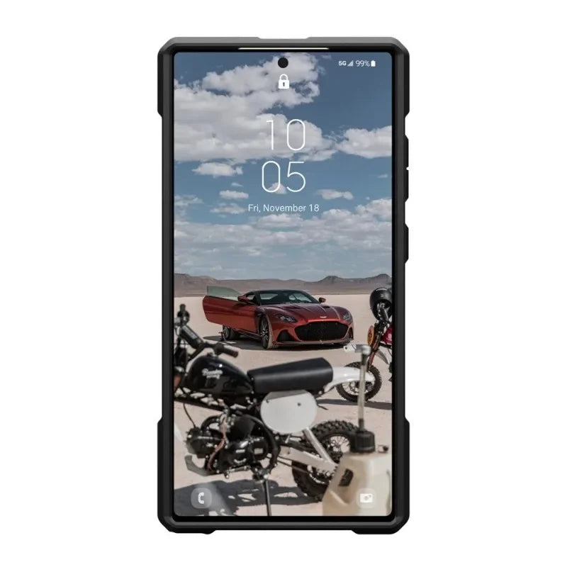 Kevlar Monarch Pro Serie High Qualitiy Drop Protection Case with Magnetic Charging Compatible for Samsung Galaxy S24 Ultra Cover
