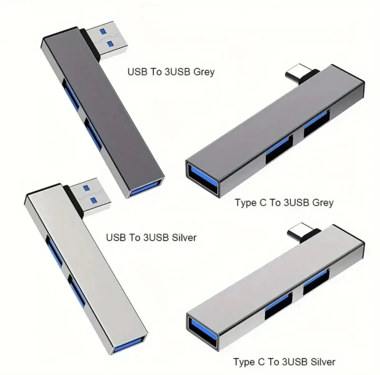 USB HUB 3.0 3 Port Multi USB Splitter OTG Adapter For Xiaomi Lenovo Macbook Pro 13 15 Air Pro Computer Accessories