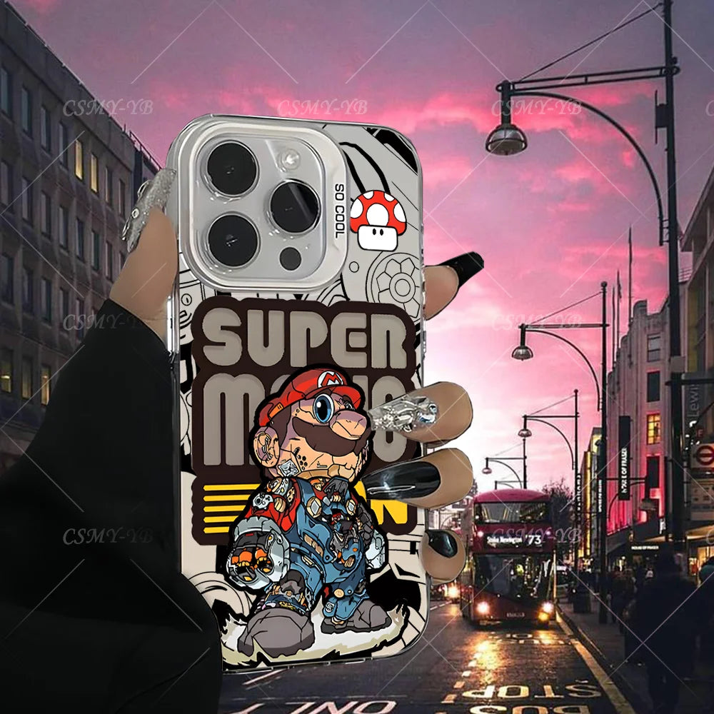 Super Tough Phone Cases For iPhone 16 15 14 13 12 11 X XR XS 7 8 Plus Pro Max iPhone13 Mini ProMax 5G ios case Covers A-marios-S
