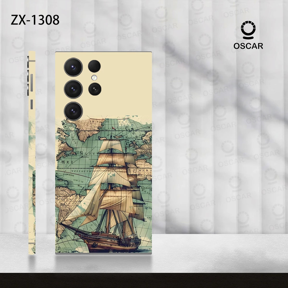 Colorful Decal Skin for Samsung Galaxy S24 S23 S22 Ultra Plus S25 Note20 Back Screen Protector Cover Wrap Stones Sticker